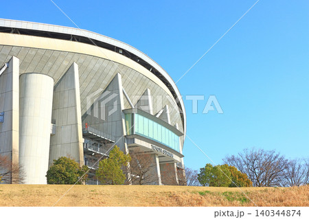 愛知県豊田市、豊田スタジアムの風景 140344874