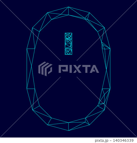Video camera low poly triangulation triangulated polygonal elect 140346339