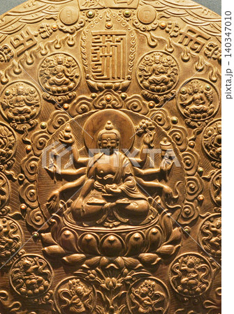 Bronze Mandala of Akshobhya Bronze Mandala of Akshobhya 140347010