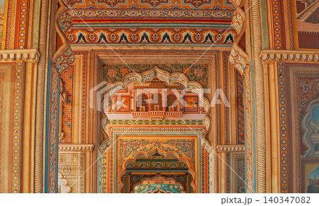 Detailed Jaipur Fresco Archway 140347082
