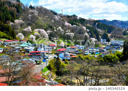 小川村中心街を望む(長野県小川村)【2026.4】 小川村中心街を望む(長野県小川村)【2026.4】 140348329
