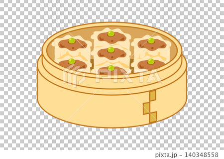 セイロに入れた焼売のイラスト 140348558