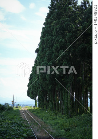 山形県_白鷹町_フラワー長井線_蚕桑駅 140348921