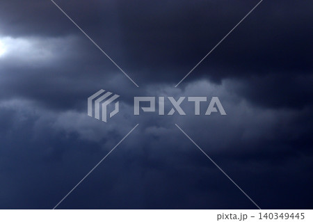 Clouds formation on blue sky Clouds formation on blue sky 140349445