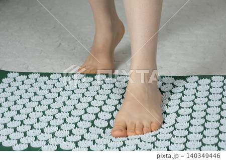 Foot Acupuncture Massage Mat for Relaxation and Wellness Foot Acupuncture Massage Mat for Relaxation and Wellness 140349446