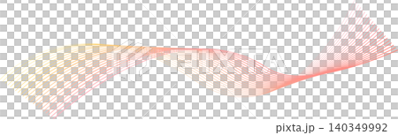 Gradient wavy line design Gradient wavy line design 140349992