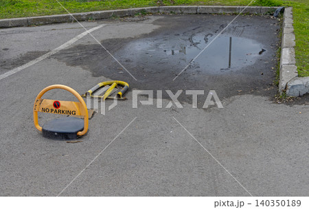 Automatic Barrier Parking Puddle Automatic Barrier Parking Puddle 140350189