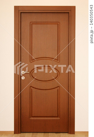 Wooden and modern interior door Wooden and modern interior door 140350543