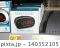 Westclox Alarm Clock in a box closeup on a shelf Westclox Alarm Clock in a box closeup on a shelf 140352105