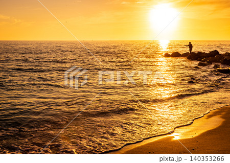 Evening fishing 140353266