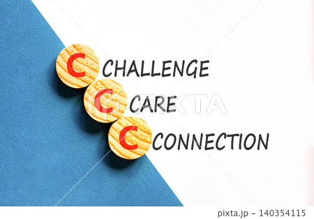 CCC challenge care connection symbol. Concept words CCC challenge care connection on beautiful wooden circles. Beautiful white background. Business CCC challenge care connection concept. Copy space. CCC challenge care connection symbol. Concept words CCC challenge care connection on beautiful wooden circles. Beautiful white background. Business CCC challenge care connection concept. Copy space. 140354115