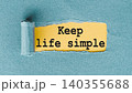 Word writing text Keep It Simple. Business concept for ask something easy understand not go into too much detail 140355688