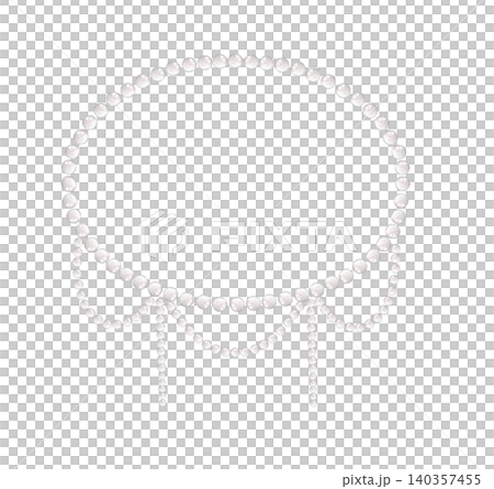 Oval pearl frame with draped bead strands. Watercolor hand painted decorative element suitable for invitations, greeting cards, stationery, wedding designs, scrapbook pages and creative projects. Oval pearl frame with draped bead strands. Watercolor hand painted decorative element suitable for invitations, greeting cards, stationery, wedding designs, scrapbook pages and creative projects. 140357455