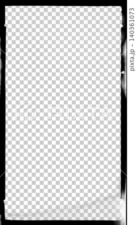 Abstract transparent background with distressed film border, subtle texture aspect ratio 9 16 140361073