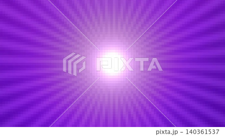 Purple abstract pixel sunburst background illustration for retro digital design project Purple abstract pixel sunburst background illustration for retro digital design project 140361537