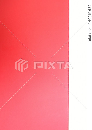 shiny red leather texture isolated on white background 140361680