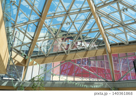 加賀温泉駅前のガレリア|2026年6月撮影|北陸新幹線|石川県加賀市 加賀温泉駅前のガレリア|2026年6月撮影|北陸新幹線|石川県加賀市 140361868