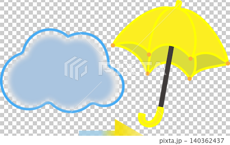 Cloudy weather icon (rain after clouds) Cloudy weather icon (rain after clouds) 140362437