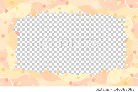 Autumn Leaves Pastel Abstract Frame 4_Horizontal Autumn Leaves Pastel Abstract Frame 4_Horizontal 140365065