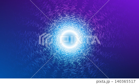 abstract ball lightning on blue and purple background abstract ball lightning on blue and purple background 140365517