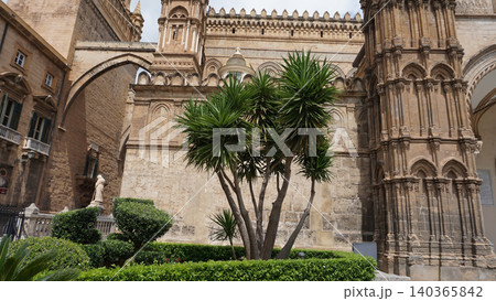Cathedral of Palermo dedicated to the Assumption of the Virgin Mary - Palermo, Sicily, Italy Cathedral of Palermo dedicated to the Assumption of the Virgin Mary - Palermo, Sicily, Italy 140365842