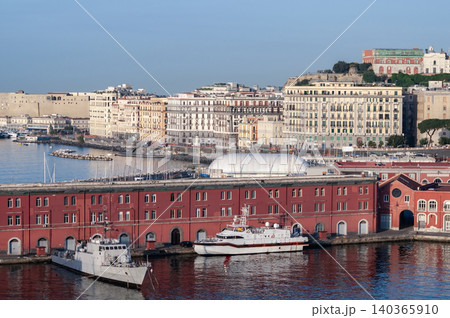 Aerial View of Napoli building at Italy Aerial View of Napoli building at Italy 140365910