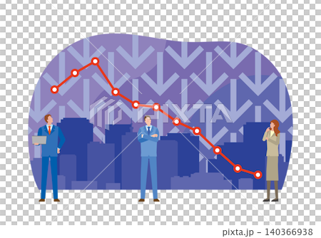 Recession and businessmen Recession and businessmen 140366938