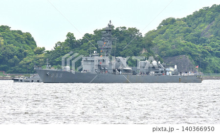 横須賀港に入港した護衛艦ちくま 横須賀港に入港した護衛艦ちくま 140366950