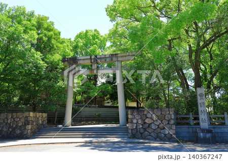 新緑の大阪城豊国神社 新緑の大阪城豊国神社 140367247