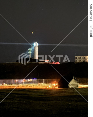 夜 灯台の灯り 夜 灯台の灯り 140369465