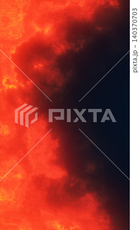 Intense red and orange abstract plasma texture with a dark central void, evoking heat, fire, and cosmic energy Intense red and orange abstract plasma texture with a dark central void, evoking heat, fire, and cosmic energy 140370703