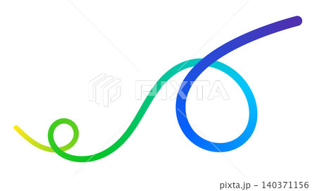 Abstract background with isolated colorful wave gradient curved line. Abstract background with isolated colorful wave gradient curved line. 140371156