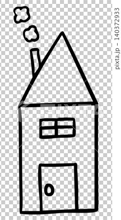 Hand drawn home outline for kid colouring book, decoration, house, nature, garden, plants, tree, sticker, spring, summer, cute patch, brooch, spring, summer, backyard, oudoors, childhood, tattoo Hand drawn home outline for kid colouring book, decoration, house, nature, garden, plants, tree, sticker, spring, summer, cute patch, brooch, spring, summer, backyard, oudoors, childhood, tattoo 140372933
