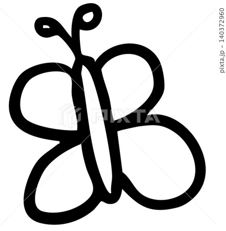 Hand drawn butterfly outline for kid colouring book, animal, pet, vet, tree, plants, icon, decorations, spring, summer, picnic, stickers, tattoo, fashion, print, card, clothing, accessory, garden Hand drawn butterfly outline for kid colouring book, animal, pet, vet, tree, plants, icon, decorations, spring, summer, picnic, stickers, tattoo, fashion, print, card, clothing, accessory, garden 140372960