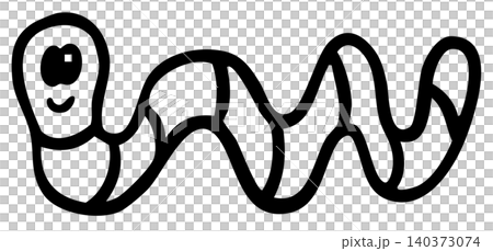 Hand drawn worm outline for colouring book, animal, insect, decorations, spring, summer, picnic, park, home yard, nature, garden, plants, tree, stickers, blossom, blooming, brooch, soil, outdoors Hand drawn worm outline for colouring book, animal, insect, decorations, spring, summer, picnic, park, home yard, nature, garden, plants, tree, stickers, blossom, blooming, brooch, soil, outdoors 140373074