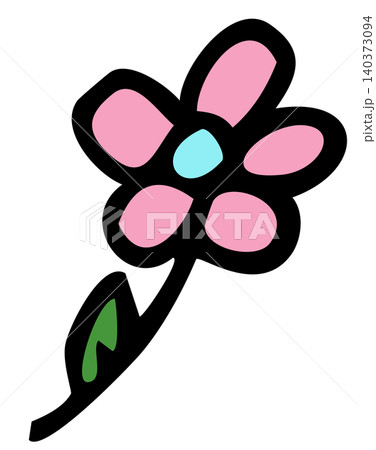 Hand drawn illustration of pink flower cartoon for floral print, sticker, nature, garden, spring, summer, plants, tree, blossom, blooming, home backyard, picnic, park, outdoors, home, house Hand drawn illustration of pink flower cartoon for floral print, sticker, nature, garden, spring, summer, plants, tree, blossom, blooming, home backyard, picnic, park, outdoors, home, house 140373094