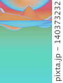 A serene abstract 3D scene with floating glossy forms and soft pastel gradients - 3d illustration 140373232