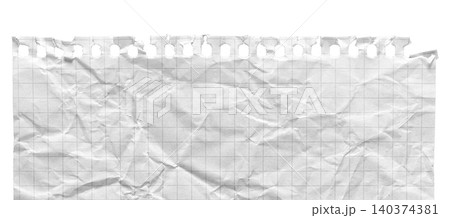 Wrinkled messed up grid paper sheet as business planning crisis metaphor Wrinkled messed up grid paper sheet as business planning crisis metaphor 140374381