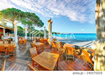 Amazing view of Palombaggia and Tamaricciu beaches. Amazing view of Palombaggia and Tamaricciu beaches. 140375038