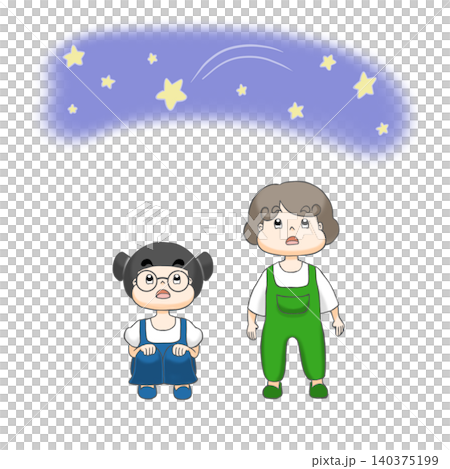 孩子仰望星空 140375199