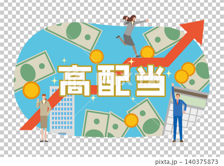 People rejoice at high dividends 140375873