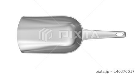Empty metal scoop 140376017
