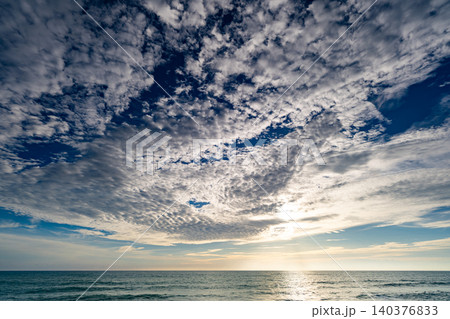 Beautiful beach and sea with clear blue sky background Beautiful beach and sea with clear blue sky background 140376833