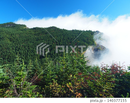 秋の浅間山外輪山・黒斑山 秋の浅間山外輪山・黒斑山 140377155