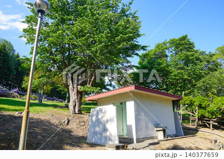 平和山公園(遠軽町丸瀬布)の公衆トイレ 平和山公園(遠軽町丸瀬布)の公衆トイレ 140377659