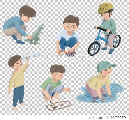 男の子の遊びセット 男の子の遊びセット 140377679