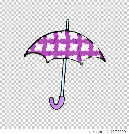 Illustration of umbrella Illustration of umbrella 140377699