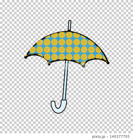 傘的插圖 傘的插圖 140377705