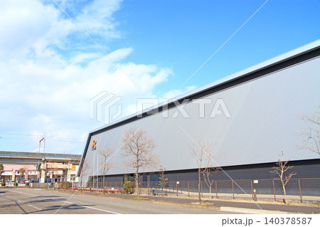 名古屋市港区、リニア・鉄道館の風景 名古屋市港区、リニア・鉄道館の風景 140378587