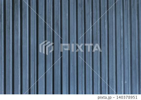 Metal texture fence iron sheet background plate pattern surface abstract steel lines blue stripes 140378951